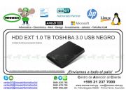 HDD EXT 1.0 TB TOSHIBA 3.0 USB NEGRO