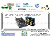 MB MSI LGA 1150 H81M-E33 S/V/R