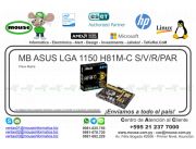 MB ASUS LGA 1150 H81M-C S/V/R/PAR