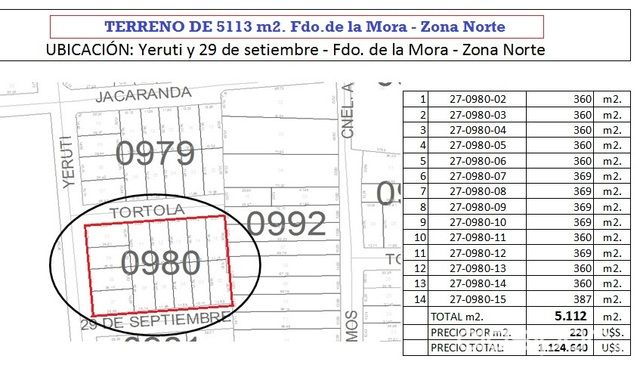 Atencion!! importante propiedad de 5113 m2. en ZONA NORTE, ideal para inversión inmobiliaria — foto 3