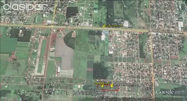 Ruta 7 Internacion Ciudad del Este Km. 15 Minga Guazu 3 ha, 2.915 m2 — foto 3