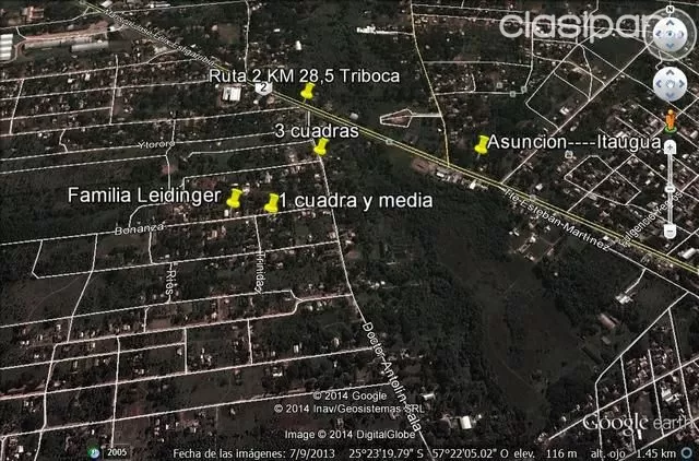Vendo en Itaugua 1 Tinglado Deposito Cerrado y 1Casa junto — foto 2