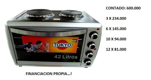 Horno eléctrico Tokyo 42 litros - RubenVillalba07 - ID 376545