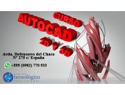 CURSO DE AUTOCAD 2D Y 3D , QUEDAN POCOS LUGARES!!