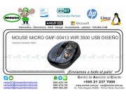 MOUSE MICRO GMF-00413 WIR 3500 USB DISE?O