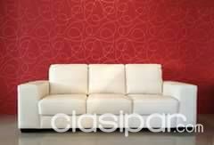 sofa de cuero. tapiceria. — foto 3