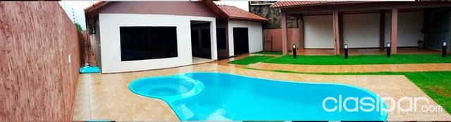 VENDO HERMOSA CASA DE MATERIAL CON PISCINA, FINANCIADO,,SANTA RITA CENTRO — foto 2