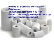 Rollos Papel Termico Para MiniPrinter