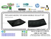 TECLADO MICRO T9T-00004 MOBILE SCULPT BT