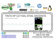 TINTA HP CZ119AL 670XL MAGENTA