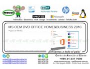 MS OEM DVD OFFICE HOME&BUSINESS 2016