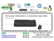TECLADO VERB 98112 C/ MOUSE USB WIRE