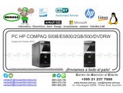 PC HP COMPAQ 500B/E5800/2GB/500/DVDRW