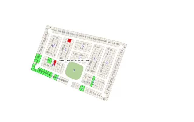 VENDO LOTE EN BARIO CERRADO PILAR DEL ESTE - YPANÉ --- HOY POR 100 MILLONES!!! — foto 2