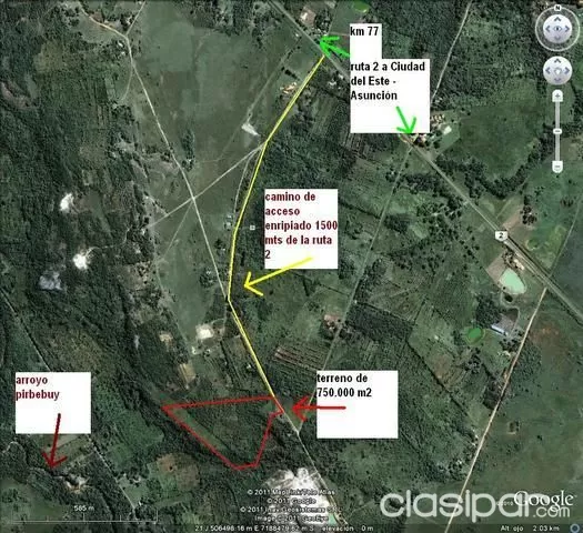 terreno (ha): p granja en Cordillera Km 77, Special for retirement more than 18 acres — foto 3