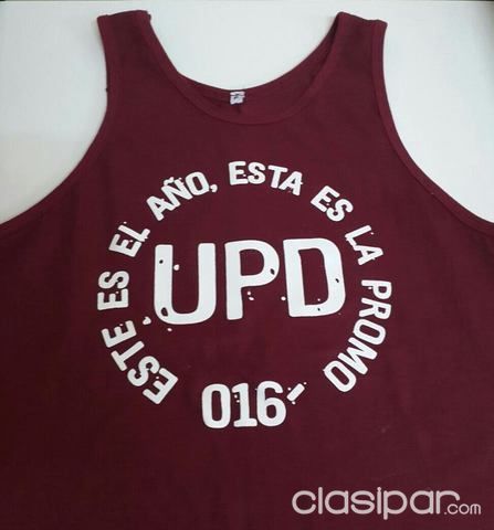 Fabricamos Remeras Personalizadas UPD y UD . Confeccionamos