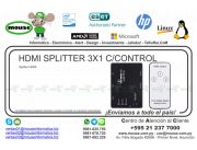 HDMI SPLITTER 3X1 C/CONTROL