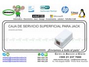 CAJA DE SERVICIO SUPERFICIAL PARA JACK