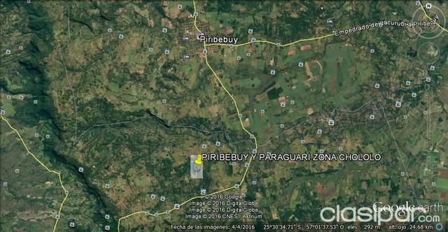 EN VENTA 35 HECTÁREAS CON ARROYO (CHOLOLO) DPTO. CORDILLERA — foto 2