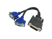 Dms-59 a 2 vga. Dell conexion.Tel 557-557