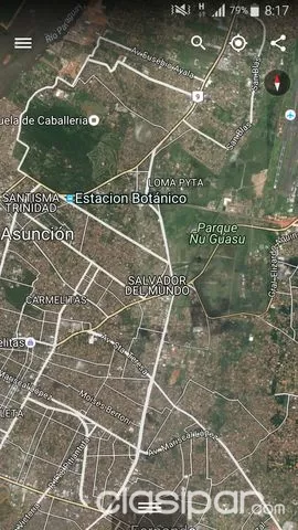 Vendo Terreno en Barrio Salvador del Mundo ASUNCIÓN 1248m2 de calle a calle sobre asfalto — foto 2