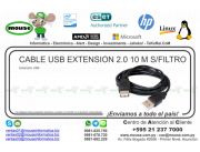 CABLE USB EXTENSION 2.0 10 M S/FILTRO
