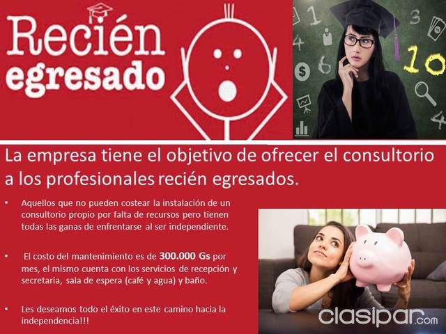 La empresa tiene el objetivo de ofrecer el consultorio a los profesionales recién egresados. — foto 2