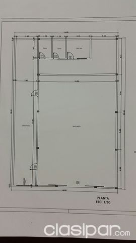 DEPÓSITO EN MRA. - A 4 CDAS DE LA TRANSCHACO — foto 3