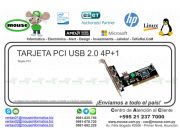 TARJETA PCI USB 2.0 4P+1
