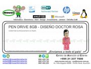 PEN DRIVE 8GB - DISEÑO DOCTOR ROSA