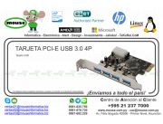 TARJETA PCI-E USB 3.0 4P