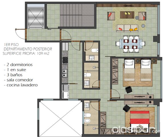 VENDO HERMOSOS DEPARTAMENTOS A ESTRENAR (ZONA MBURUCUYA) — foto 2