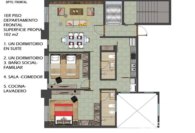 VENDO HERMOSOS DEPARTAMENTOS A ESTRENAR (ZONA MBURUCUYA) — foto 3