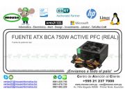 FUENTE ATX BCA 750W ACTIVE PFC (REAL)