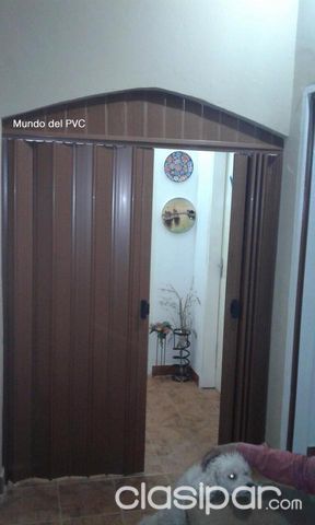 Puerta plegable PVC + Colocación #1134432, Clasipar.com en Paraguay