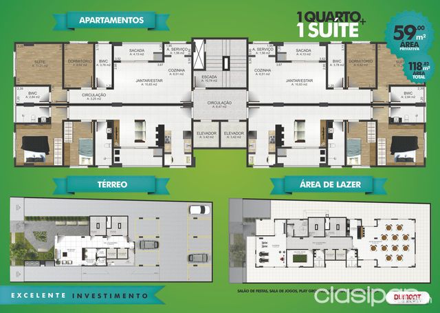 EDIFÍCIO RESIDENCIAL SANTOS DUMONT - MaringáPr Brasil — foto 2