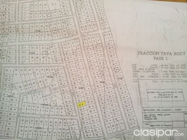 vendo terreno en Ypane Fraccion TAVA RORY — foto 2