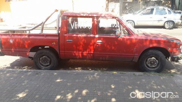 VENDO CAMIONETA NISSAN PICK UP ROJO MODELO 1991 #299539  en  Paraguay