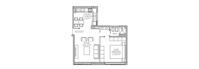 Departamentos en el Barrio Jara - EDIFICIO MIRADORES DEL CHACO — foto 2