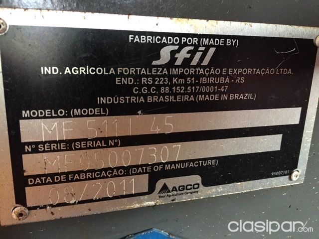 Plantadeira massey ferguson 11 linhas — foto 3