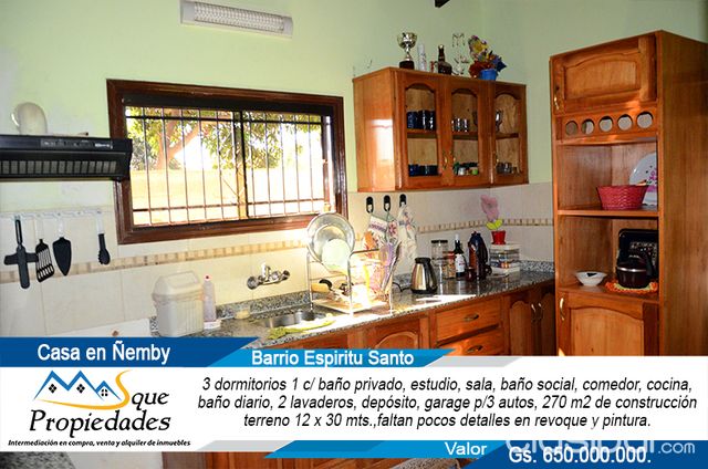 Casa en Ñemby en el Barrio Espíritu Santo — foto 3
