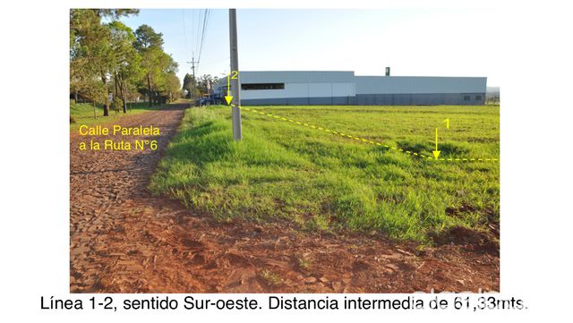 oferta de terreno 4.651m2 en esquina sobre ruta n°6 bella vista itapua — foto 3
