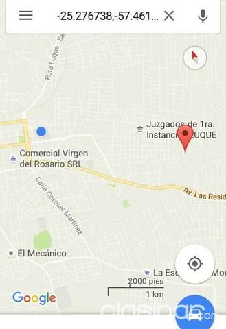 REMATO TERRENO EN LUQUE ZONA PODER JUDICIAL EN ESQUINA — foto 3