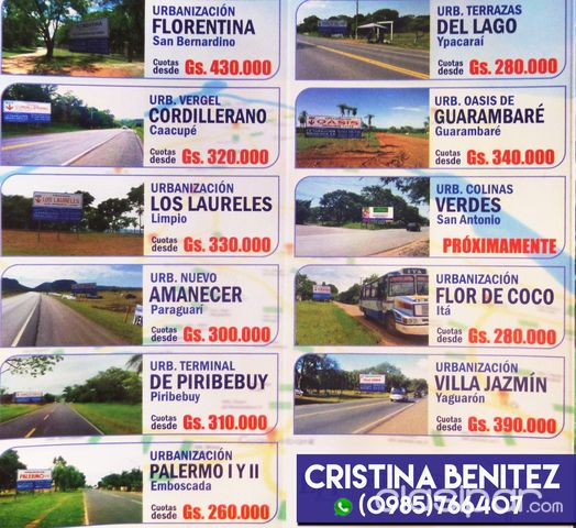 TERRENOS EN VARIAS CIUDADES - NO MIRO INFORMCONF!!! — foto 2