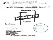 SOPORTE TV HASTA 80
