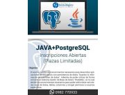 Curso JAVA + PostgreSQL en San Lorenzo