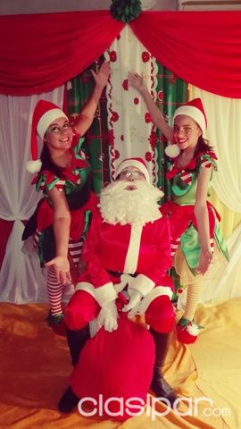 Papa Noel Y Sus Duendes Llegaron Para Repartir Regalos 231050 Clasipar Com En Paraguay