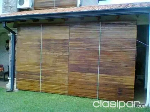 Persianas de madera, cortinas arrollables. Para el sol y la lluvia — foto 3