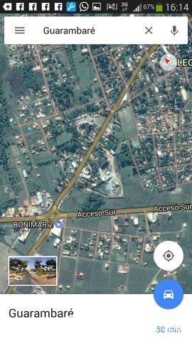 Acceso Sur Guarambare sobre ruta y rotonda — foto 2