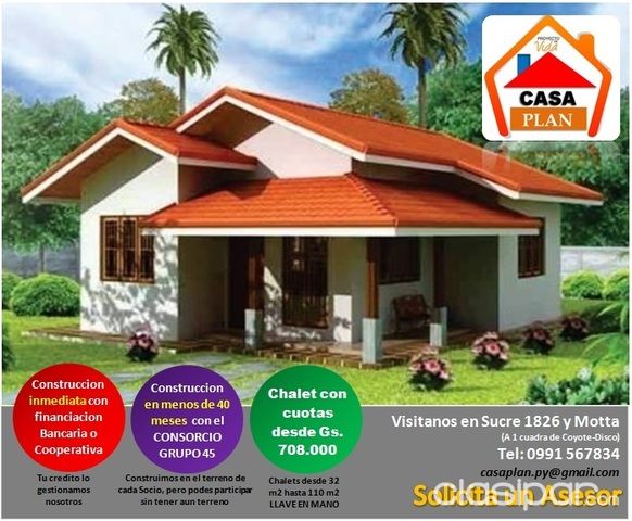 SI ESTAS EN ESPAÑA U OTRO PAIS DEL EXTERIOR...construyete una Casa en Paraguay — foto 2